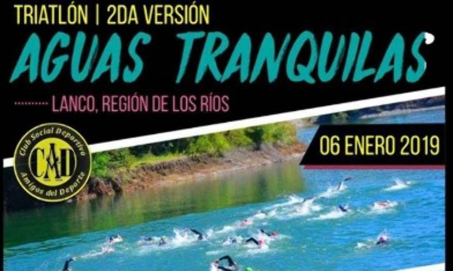 Todavía estás a tiempo de participar en la triatlón "Aguas Tranquilas"