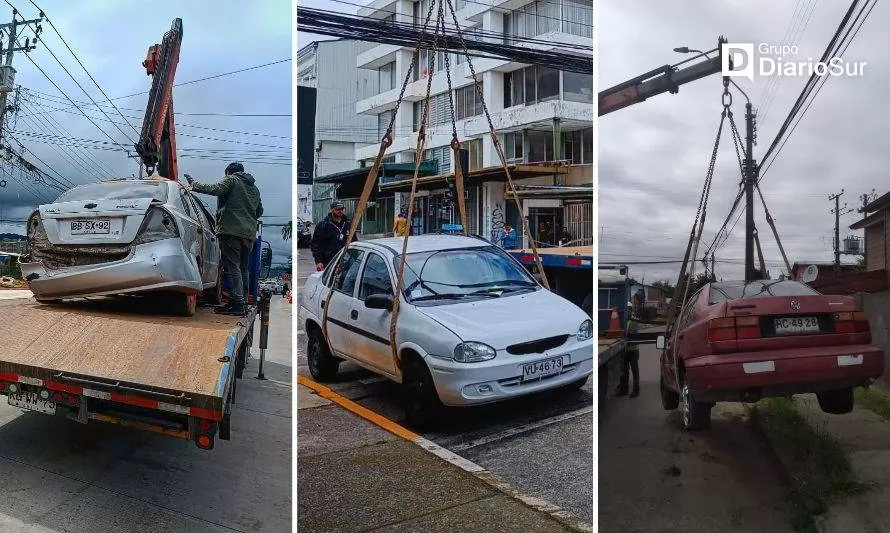 En 10 días municipio retira 15 vehículos abandonados o mal estacionados
