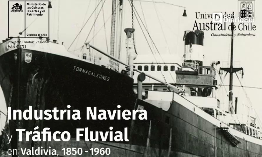 UACh realiza imperdible exposición fotográfica sobre industria naviera en Valdivia 
