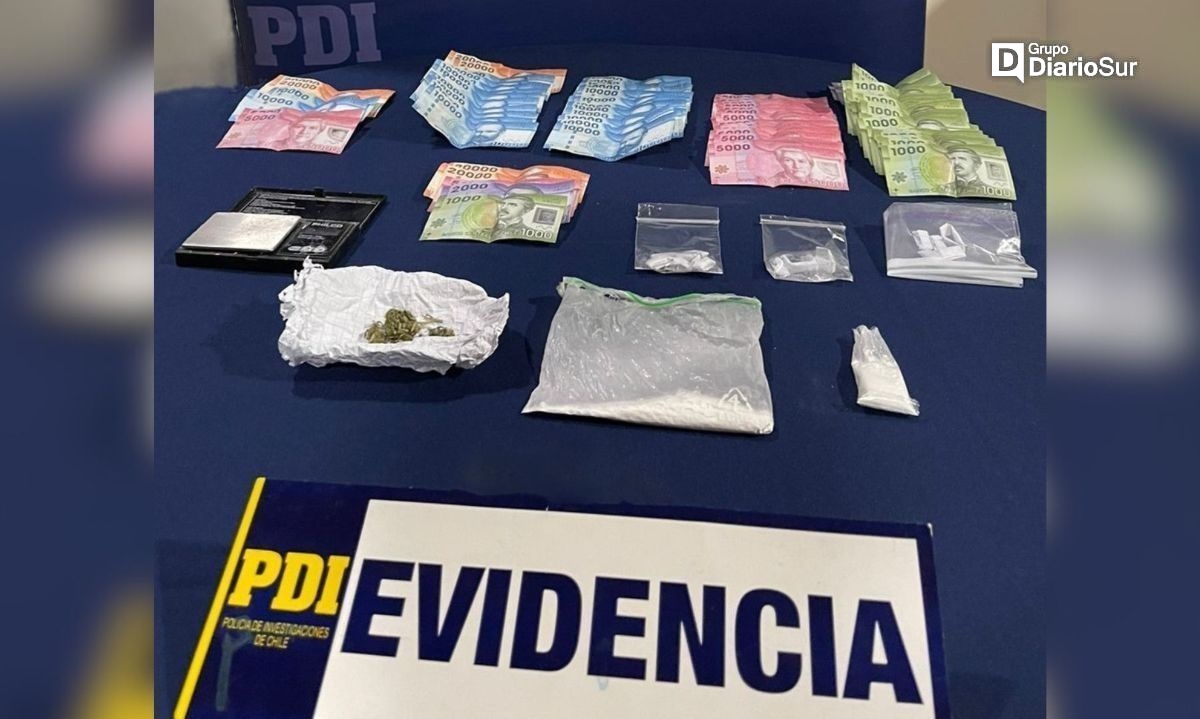 Cocaína y marihuana: futroninos fueron detenidos acusados de vender droga por dosis